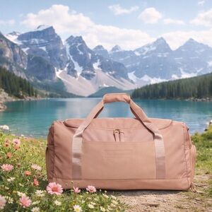 Gymshark Everyday Holdall Medium Autumn Brown Gym Bag Duffel Bag NEW